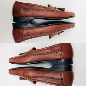 NEW Santoni Italian Leather Tassel Loafers 7.5D Santoni | Shoes | New Santoni Italian Leather Tassel Loafers  main image 2